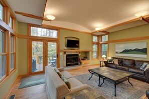 House (3 Bedrooms) | Interior - Home w/ Game Room & Rumbling Bald Resort Perks! (Lake Lure)