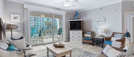 Televisión y oficina