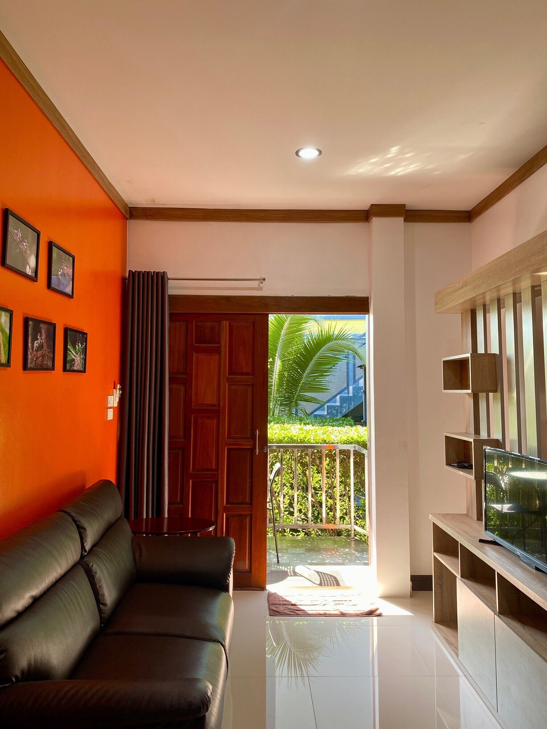 Apartemen Deluks, Bebas Asap Rokok, balkon | Area keluarga