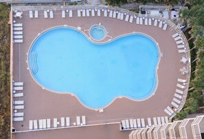 Indoor pool, a heated pool
