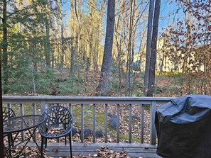 Outdoor dining - Fireplace, ski shuttle, pool & hot tub access, tennis. L3205 by LRS (Lincoln)