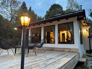 Hus - 3 sovrum - uteplats - utsikt mot trädgården | Terrass/Patio