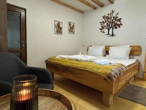 Maison, 3 chambres, patio, vue jardin