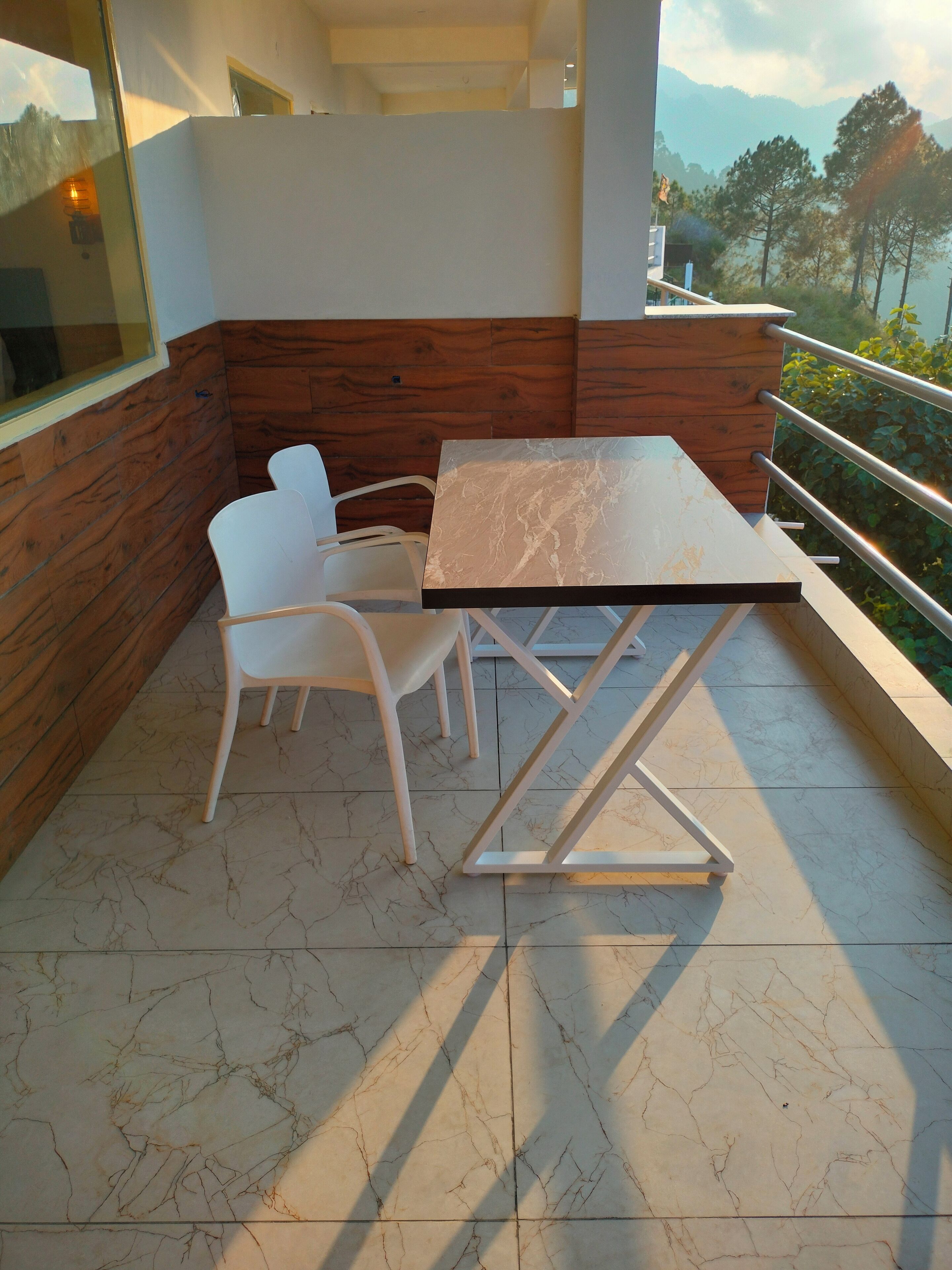 ห้องดีลักซ์ดับเบิล, ระเบียง, วิวหุบเขา | ระเบียง