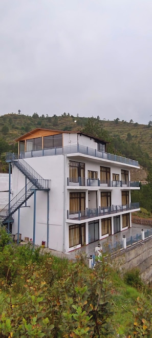 Fassade der Unterkunft