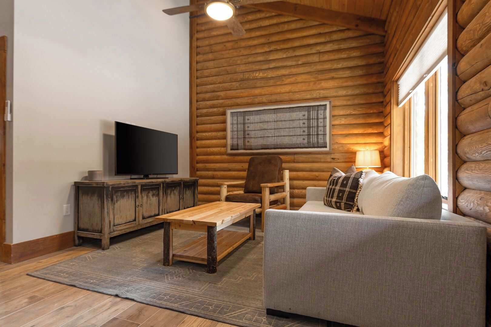 TV, peis og kontorer