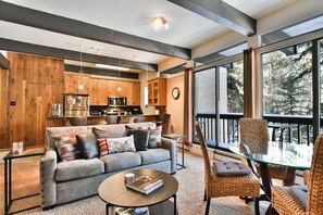 Smart TV, fireplace - Tamarisk Après Condo: Walk to Slopes/Town (Breckenridge)