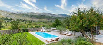 Serene Rural Villa With Pool, Sun Deck, and Children's Play Area