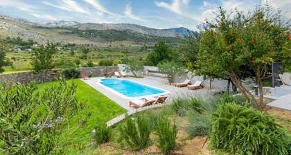 Serene Rural Villa With Pool, Sun Deck, and Children's Play Area