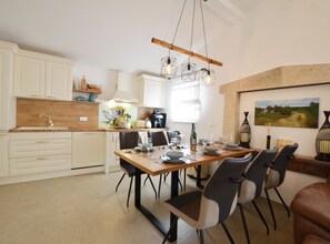 Casa (Three Bedroom Holiday Home with Pool) | Sala de jantar