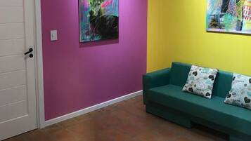 Family Apartment, Patio, Mountain View | Living area