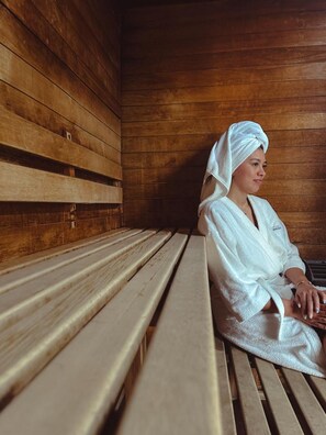 Sauna - Aguasol Hotel Termal (Termas del Dayman)