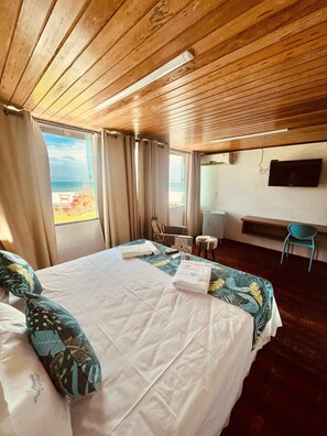 Premier-sviitti, parveke, merinäköala | Ilmainen Wi-Fi