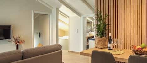 Deluxe-Apartment | Schallisolierte Zimmer, kostenloses WLAN