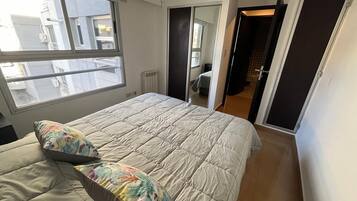 Apartemen Comfort, balkon, pemandangan gunung | 1 kamar tidur dan Wi-Fi gratis