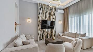 Smart-TV, Stereoanlage, Computerbildschirme