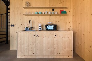 Superior Cabin | Private kitchen | Highchair