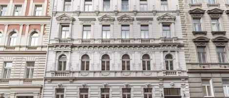 Fassade der Unterkunft