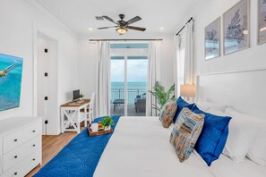 4 bedrooms, desk, iron/ironing board, travel crib