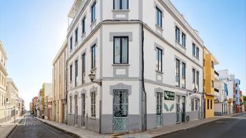 Voorkant van accommodatie