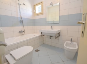 Apartment (Two Bedroom Apartment with Loggia) | Bathroom - Airy and Comfortable Apartment With Loggia (Rovinj)