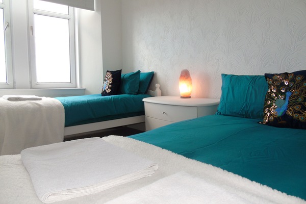 Standard Apartment, Ocean View | 2 bedrooms, blackout drapes, iron/ironing board, WiFi (free)