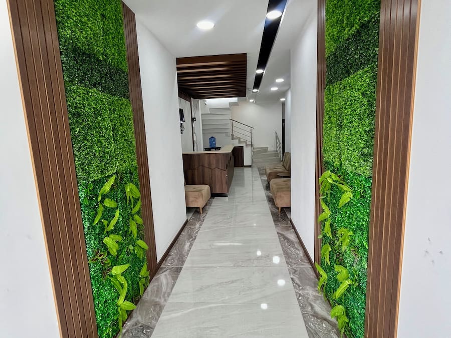 Zona de estar del vestíbulo