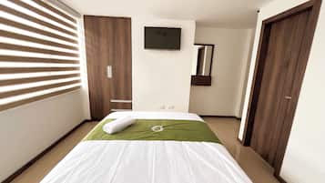 Chambre Double Deluxe pour 1 personne, vue ville | Chambres insonorisées, Wi-Fi gratuit