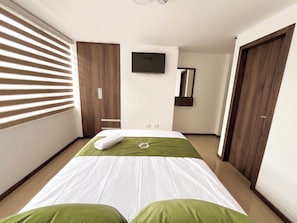 Deluxe Double Room Single Use, City View | Soundproofing, free WiFi - Hotel RYA Center (Ibarra)