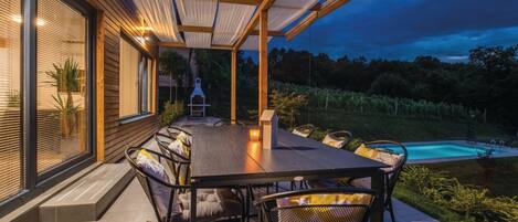 單棟房屋 (Three Bedroom Holiday Home with Pool) | 外觀