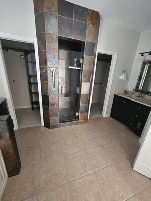 Towels, soap, toilet paper