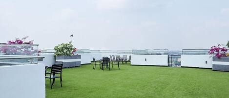 Overnattingsstedets uteområder