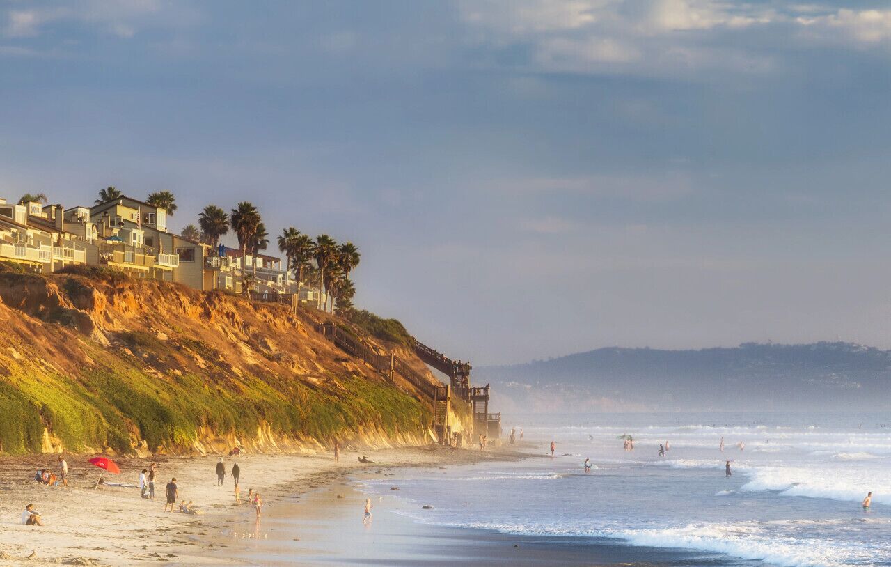 Beach nearby