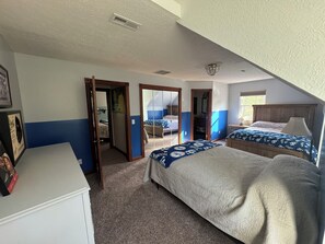 5 bedrooms, iron/ironing board, travel crib, WiFi