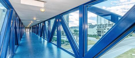 Bloc d'apartaments, 1 llit de matrimoni gran i sofà llit (Crystal Tower 508) | Àrea exterior de l'allotjament