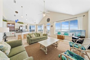 House, Multiple Beds (Far Reach II) | Living area - Far Reach II (Gulf Shores)
