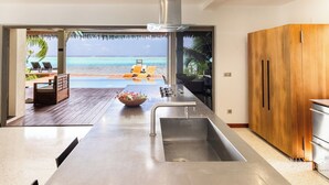 Unclassified image, 5 of 43, button - Villa Iti - 3BR Oceanfront Villa w/ Beautiful Pool (Maharepa)