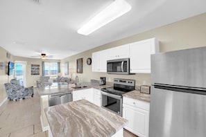 Condo, Multiple Beds (Grand Caribbean 209) | Private kitchen | Oven, dishwasher, toaster