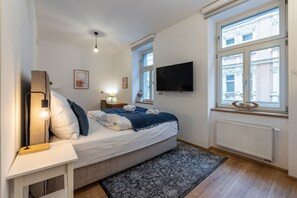 1 makuuhuone, työpöytä, silitysrauta/-lauta, ilmainen Wi-Fi