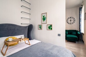 1 chambre, fer et planche à repasser, Wi-Fi gratuit, draps fournis