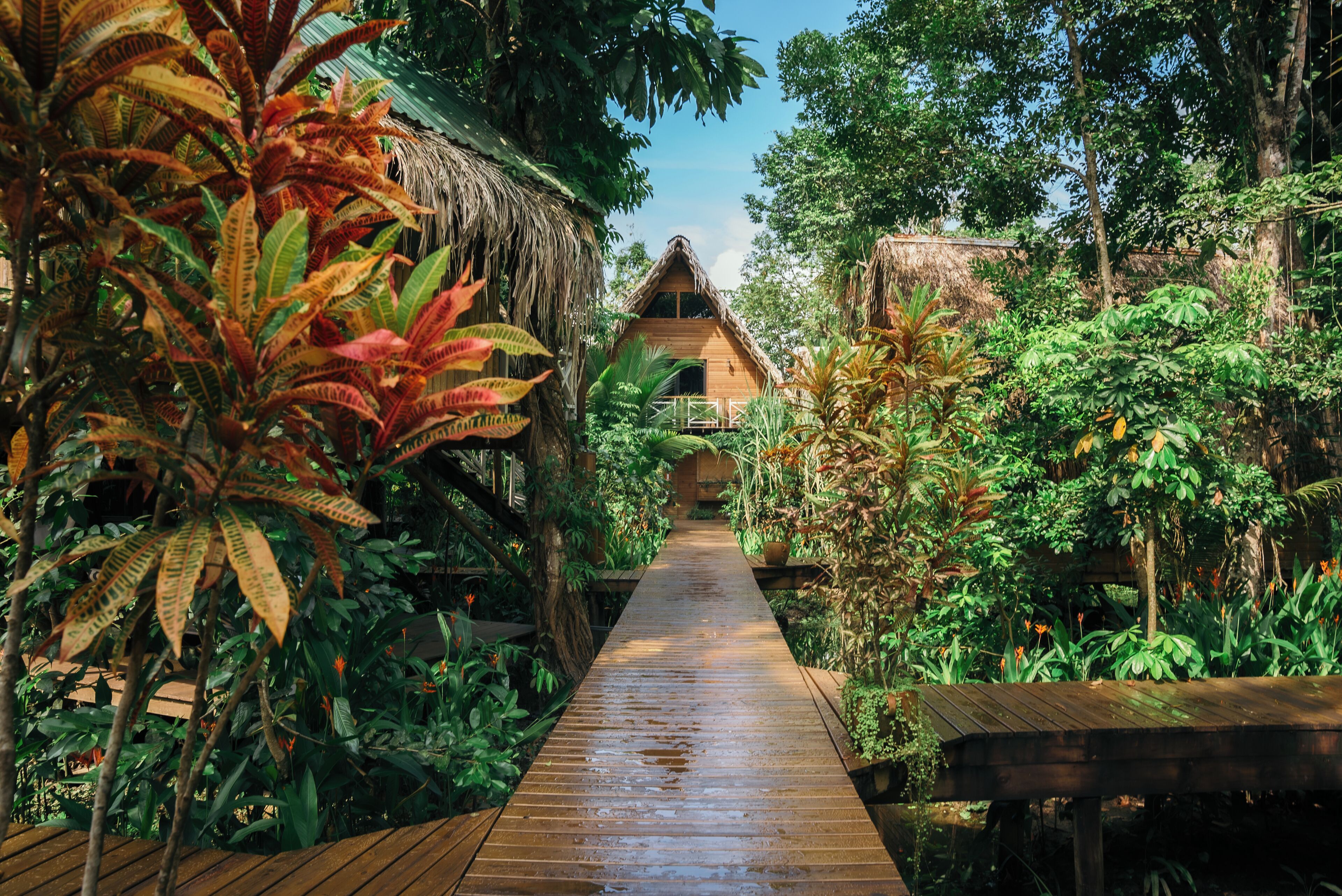 Voorkant van accommodatie