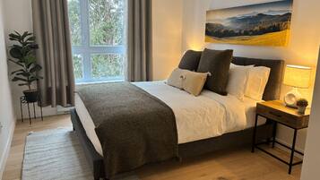 1 bedroom, internet, bed sheets