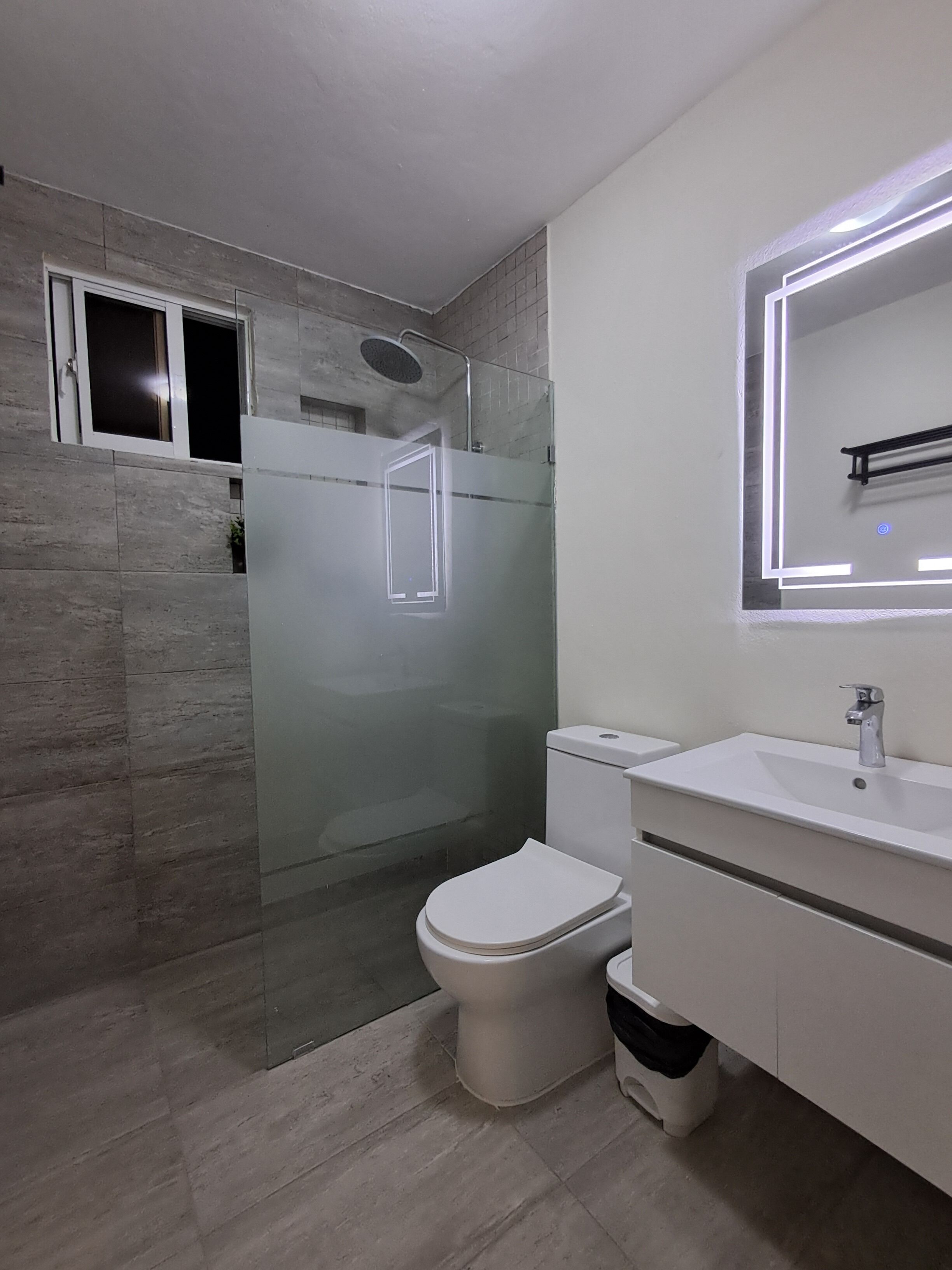Towels, soap, toilet paper