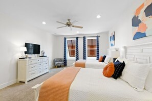 2 bedrooms, iron/ironing board, bed sheets