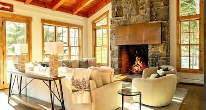 Brand new listing! True Ski In & Ski Out with Private Hot Tub & Fire Pit.