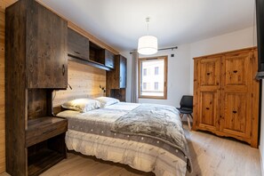 2 bedrooms, free WiFi, bed sheets - Les Cristaux Blancs - Station de ski à pied (Peisey-Nancroix)