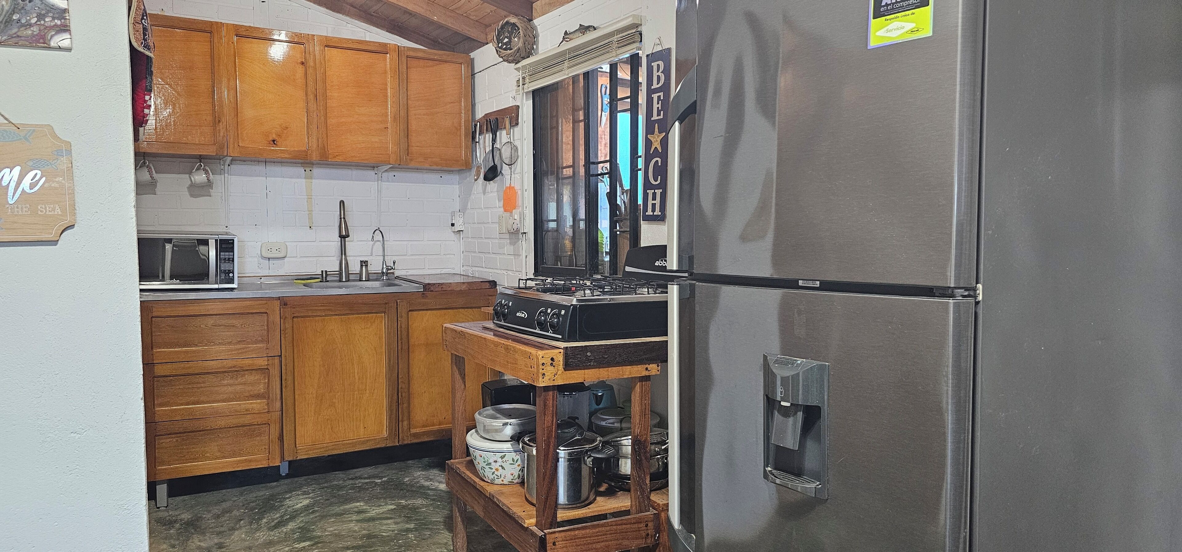 Micro-ondes, plaque de cuisson