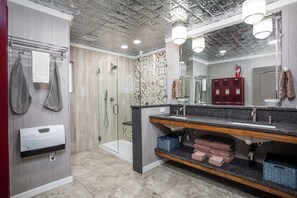 Dusche, Handtücher