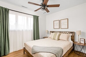 3 chambres, Wi-Fi, literie fournie