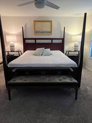 2 slaapkamers, een strijkplank/strijkijzer, wifi, beddengoed